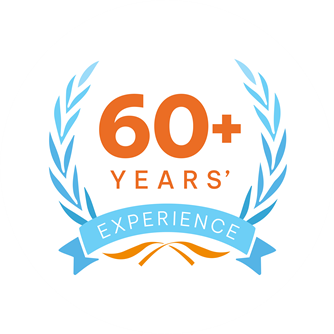 60+ years experience